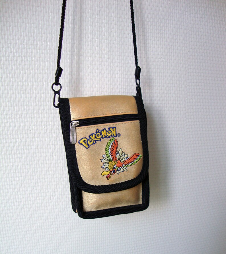 POKEMON handbag purse nintendo videogame bag gold gotta Etsy