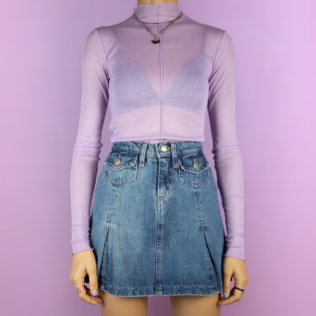 Vintage 90’s layered mini skirt