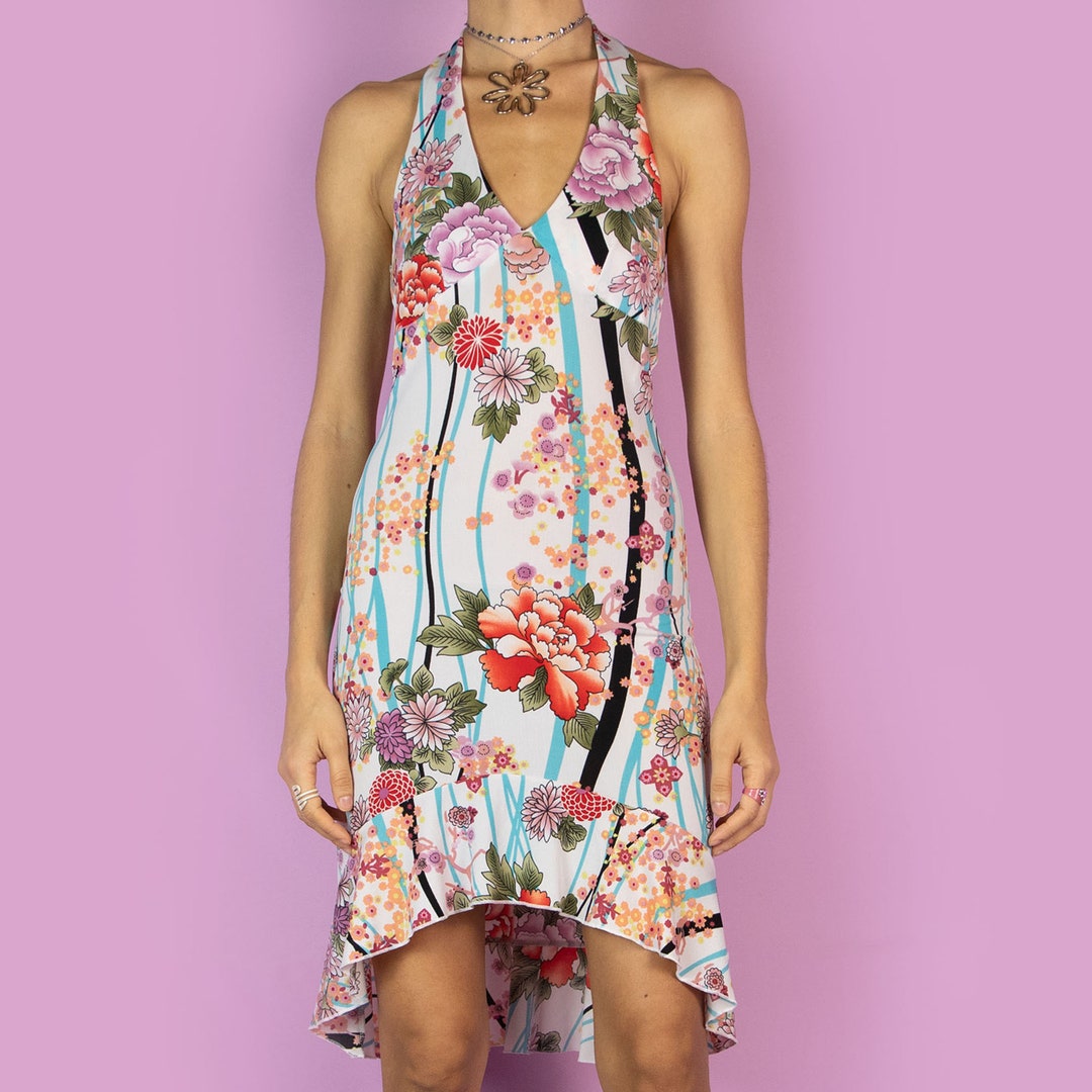Esprit Vintage Y2K High Neck Mini Dress Size 5/6