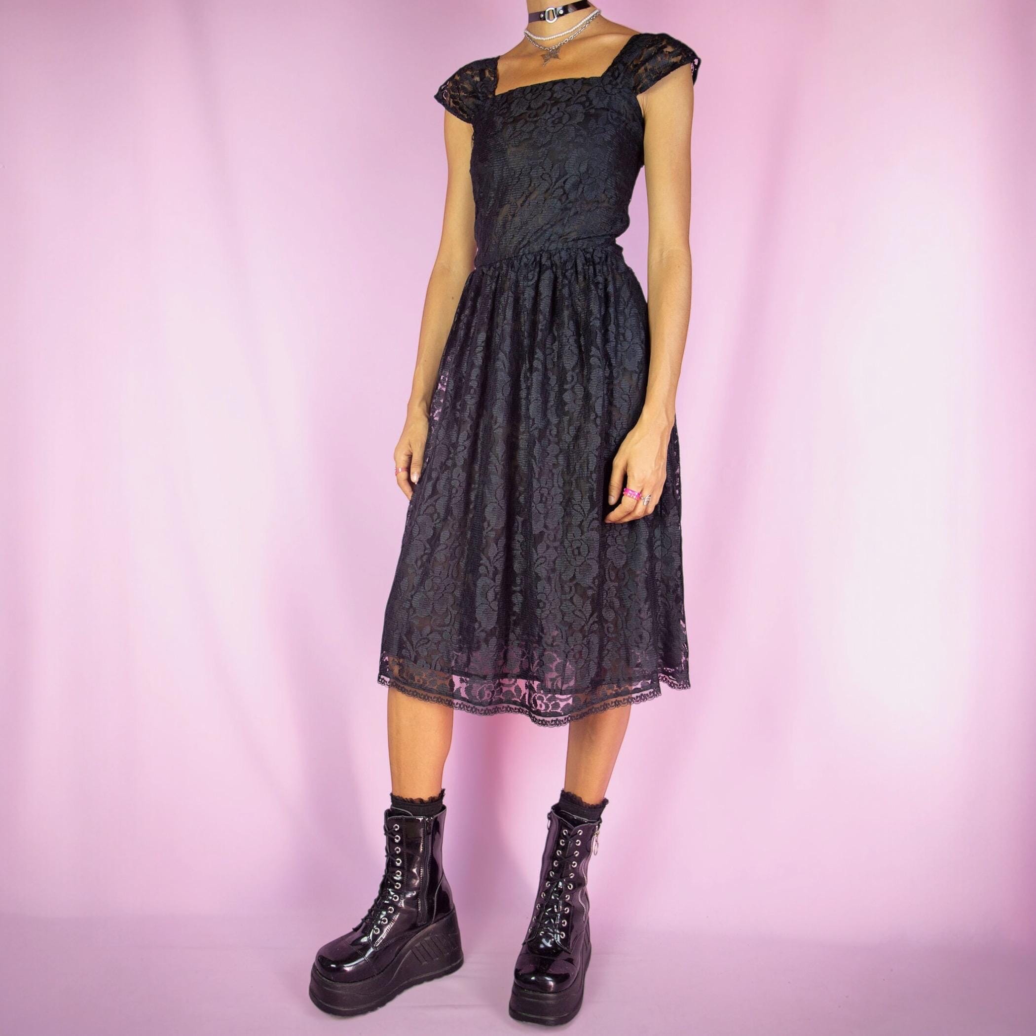 Rock chic vestito Etsy Italia