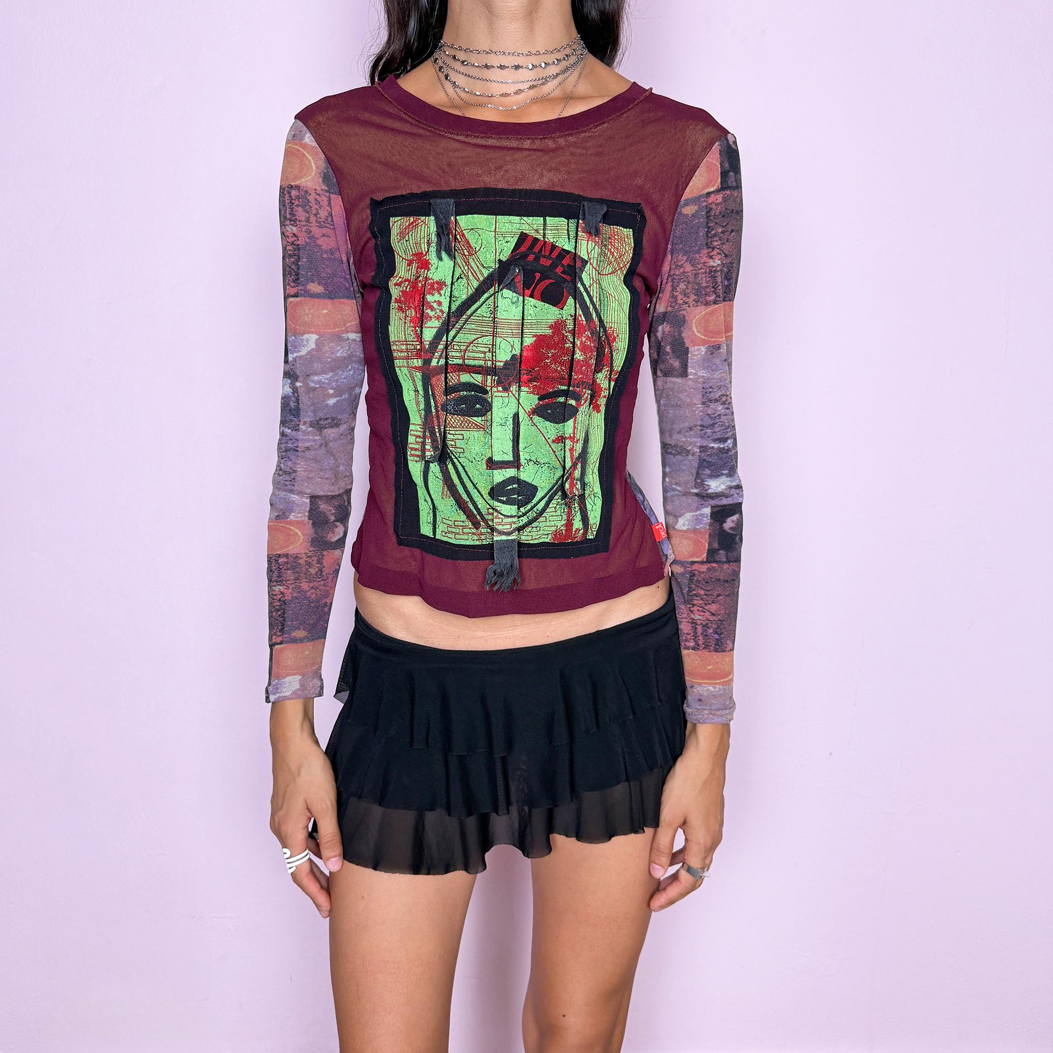 90s mesh top - Etsy 日本