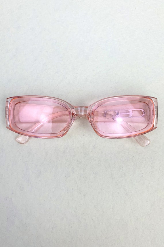 Pink y2k glasses Clearance
