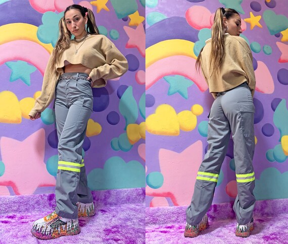 reflective cargo trousers