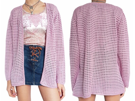 pink cardigan jacket