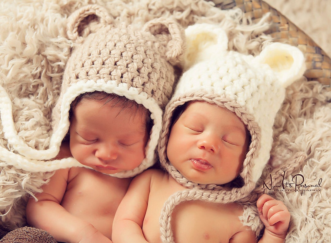 Grey Hooded Bear Ear Babygrow main image 1