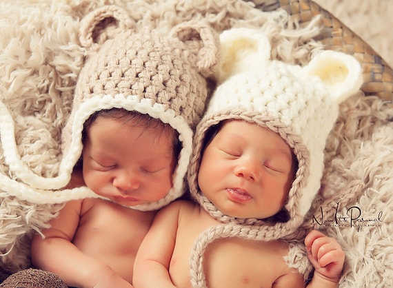 Cappello Per Neonato Lavorato A Mano: Rosa Irlandese, Completo Da - Foto 9