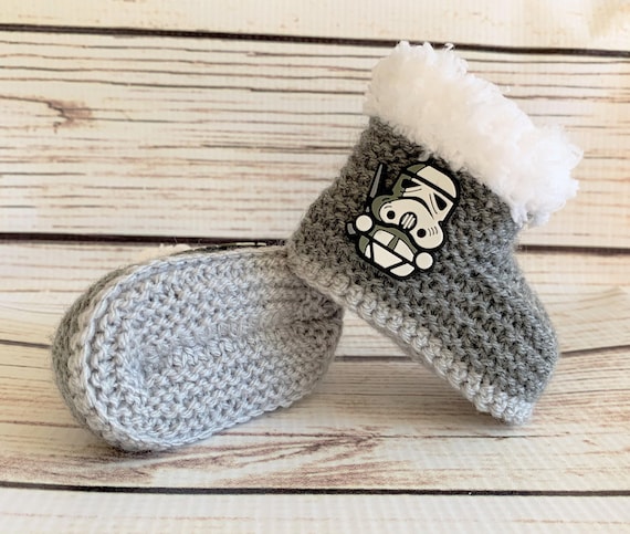 Buy Hand Knitted Baby Boots Booties Slippers Clothes Shoes Science