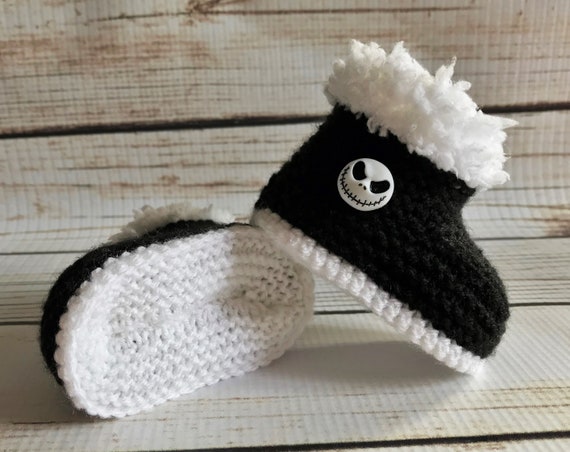 Black hot sale booties baby