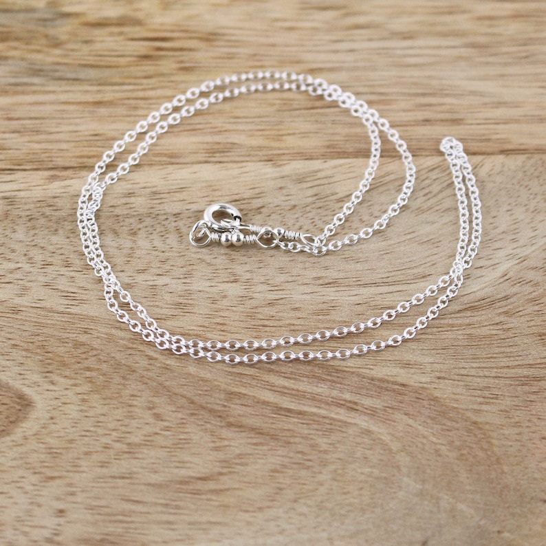 Thick Heavy Weight Long Cable Chain for Women /& Men Pendant or Necklace Chain 925 Sterling Silver Strong Trace Chain 14 to 40in Lengths