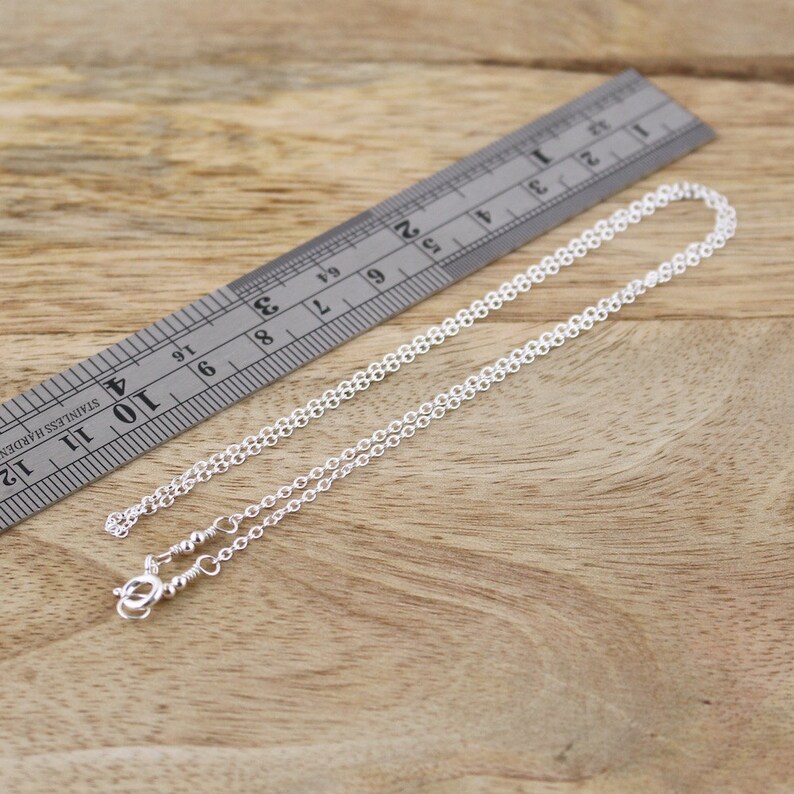 Thick Heavy Weight Long Cable Chain for Women /& Men Pendant or Necklace Chain 925 Sterling Silver Strong Trace Chain 14 to 40in Lengths