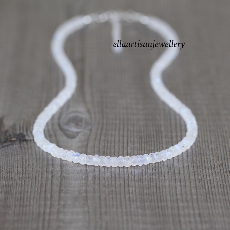 •MANDALA• rainbow moonstone + gold beaded necklace (24