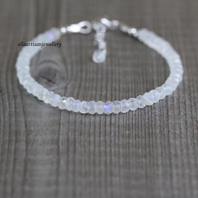 St Barths Rainbow Moonstone Diamond Eterbity Bangle