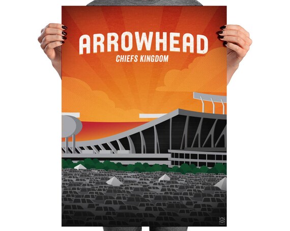 Chiefs Kingdom Matte Litho Print