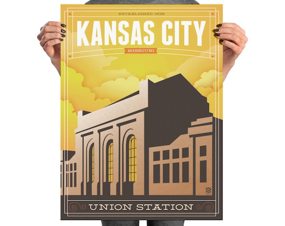 Union State Matte Litho Print
