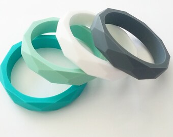 Silicone Teething Bangle Bracelet