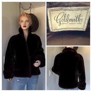 ジャケット・アウター 80s Vintage real mouton half coat 1980s Issey Sport mouton jacket