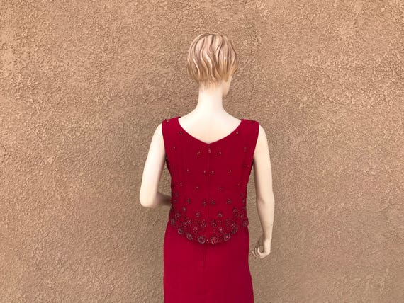 Vintage 1960's Gown ~ Ruth Roaman Gowns ~ Hand Be… - image 6