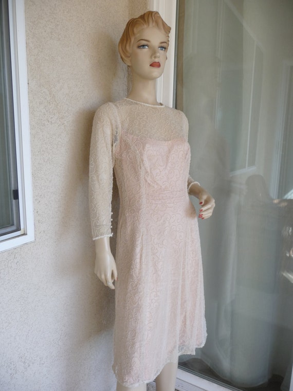 Gorgeous Vintage 1960's Sparkling Evening Dress ~… - image 5