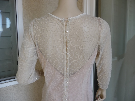 Gorgeous Vintage 1960's Sparkling Evening Dress ~… - image 1