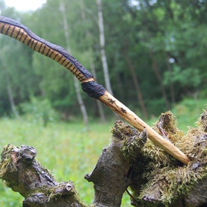 Patterned Knife 13 inch Ash Wand