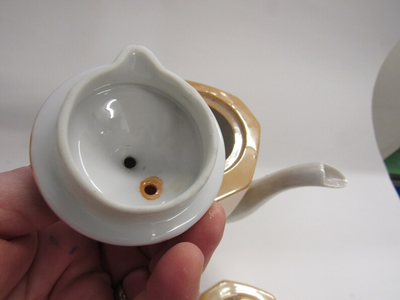 Vintage Japanese Porcelain Tea Set Etsy
