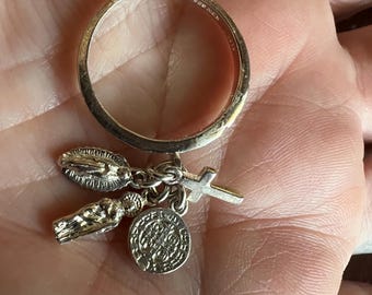 Sterling Mexican Charm Ring Size 9