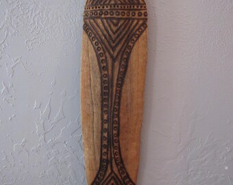 Vintage Aboriginal Australian Ceremonial Shield