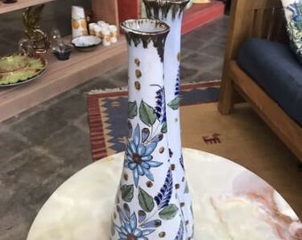 1 x 90 ml Cotton Blossom Set terrapur Raumduft mit dekorativer Porzellan Vase 8 Holz Stäbchen