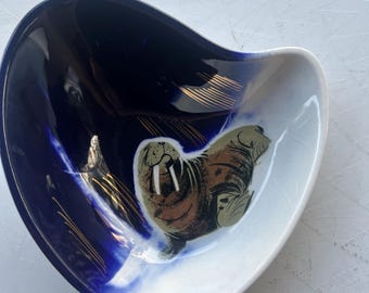 Matthew Adams Mid Century Alaska Walrus Dish