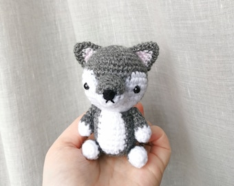 Wolf amigurumi chibi