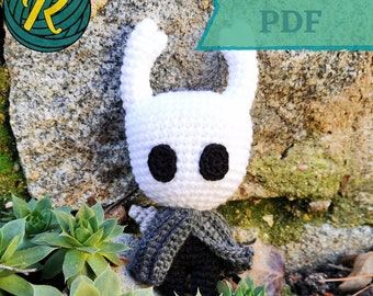 Crochet pattern: The Knight amigurumi [PDF] - Hollow Knight pattern