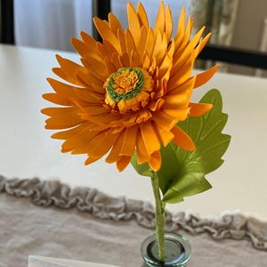 Gerber Daisy Paper Flower