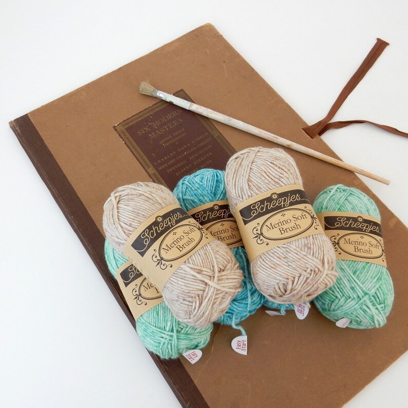 Crochet PATTERN Squishy Popcorn Cushion Cover 8 granny squares NEW BEGINNERS level