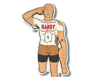 Rescue Randy PVC Patch (Hook/Loop Backing)