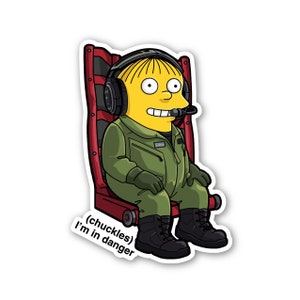 Ralph Wiggum Fixed Wing / C-130 Aircrew Sticker