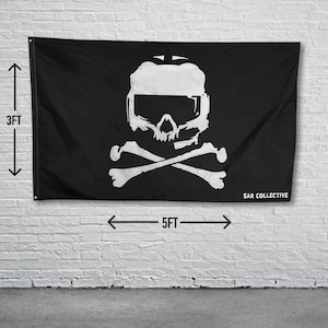 Helicopter Pirate Flag