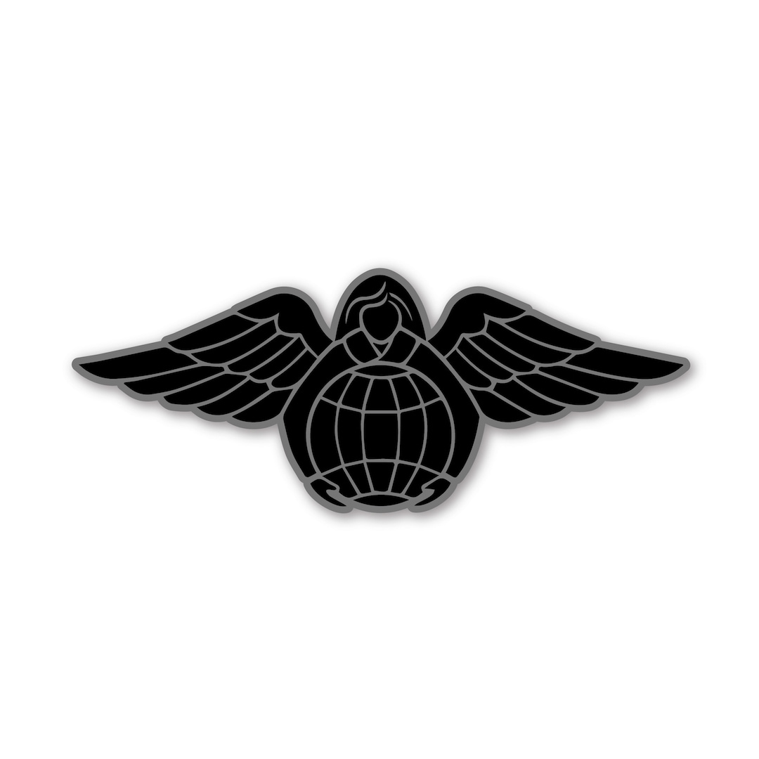 Pararescue (Pj) Black Flag Sticker Vinyl Decal Bumper Sticker 5