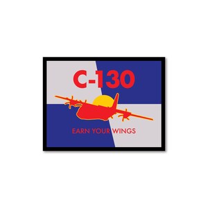 C-130 Earn Your Wings Sticker