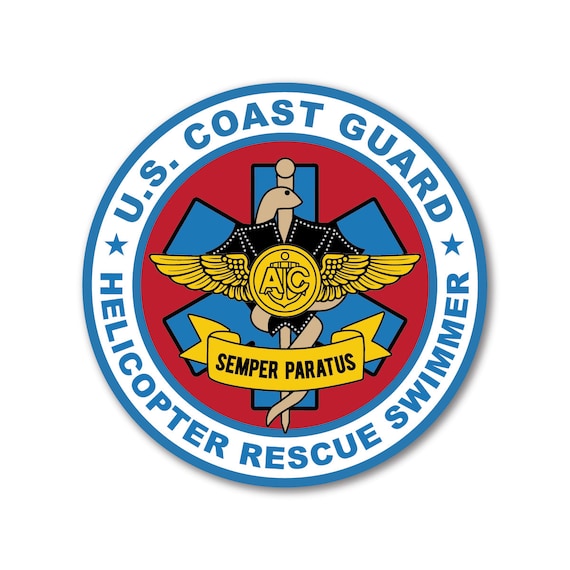 coast guard rescue swimmer logo