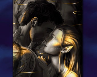 Gwyn & Azriel, Forever Yours - Officially licensed ACOTAR print