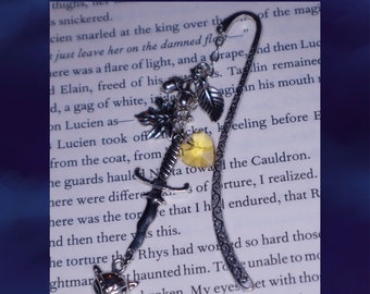 Lucien Vanserra - Officially licensed ACOTAR Charm Bookmark