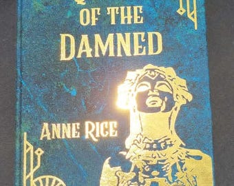 Handcrafted Queen of the Damned Hardcover Anne Rice – Aaliyah Tribute, Limited Edition Book
