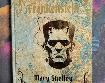 Frankenstein, Mary Shelley, Edición especial de bolsillo, Libro renacido, Reencuadernado, Recuperado, Reciclado