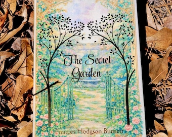 The Secret Garden Frances Burnett Reborn Book, Rebound, Recovered, Recycled with FREE GIFT