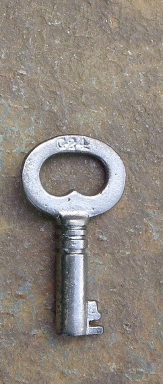 Antique Steamer Trunk Key Excelsior G24 Etsy