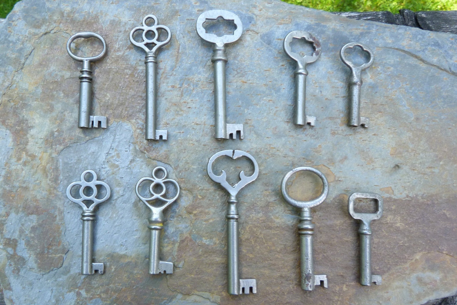 10 Antique Furniture Keys Keys Antique Barrel Keys Etsy