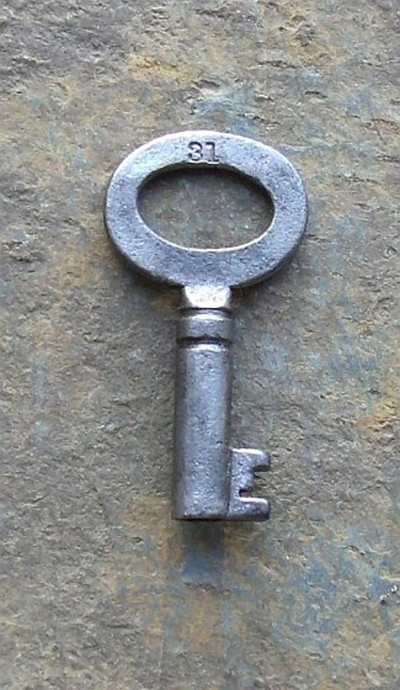 Antique Steamer Trunk Key Eagle Lock Co. 31 Eagle Number 31 Etsy