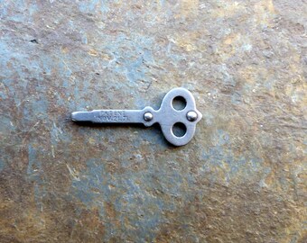 antique sewing machine key triangle end