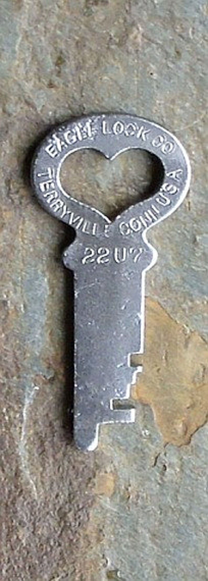 Original Antique Steamer Trunk Key Eagle Lock Co. 22U7 Etsy