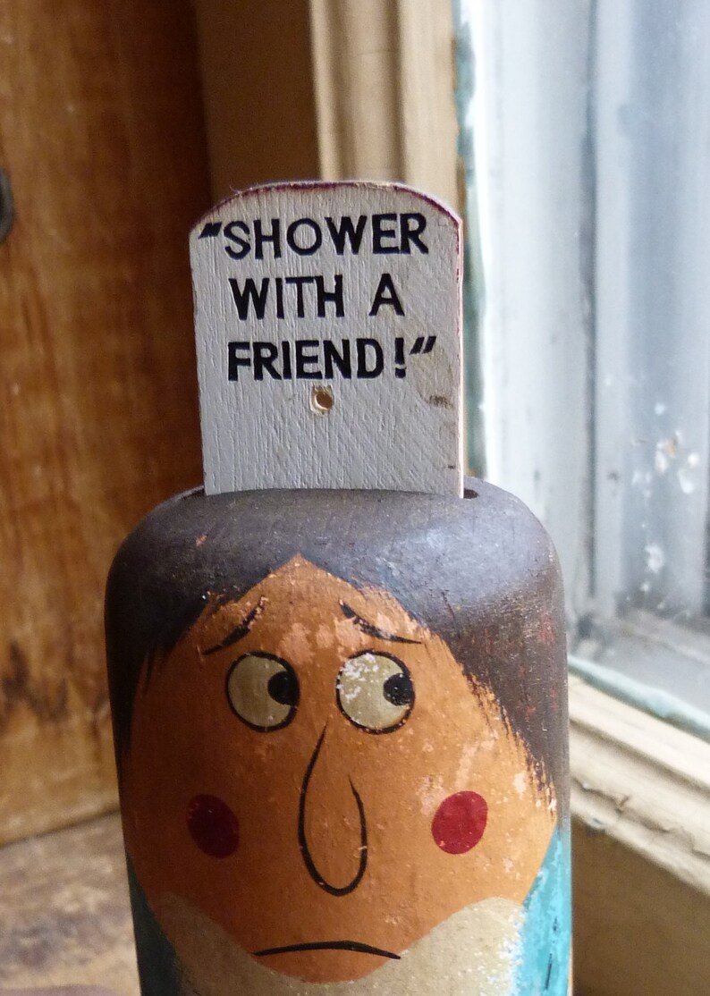 Vintage Novelty Water Conservation Etsy